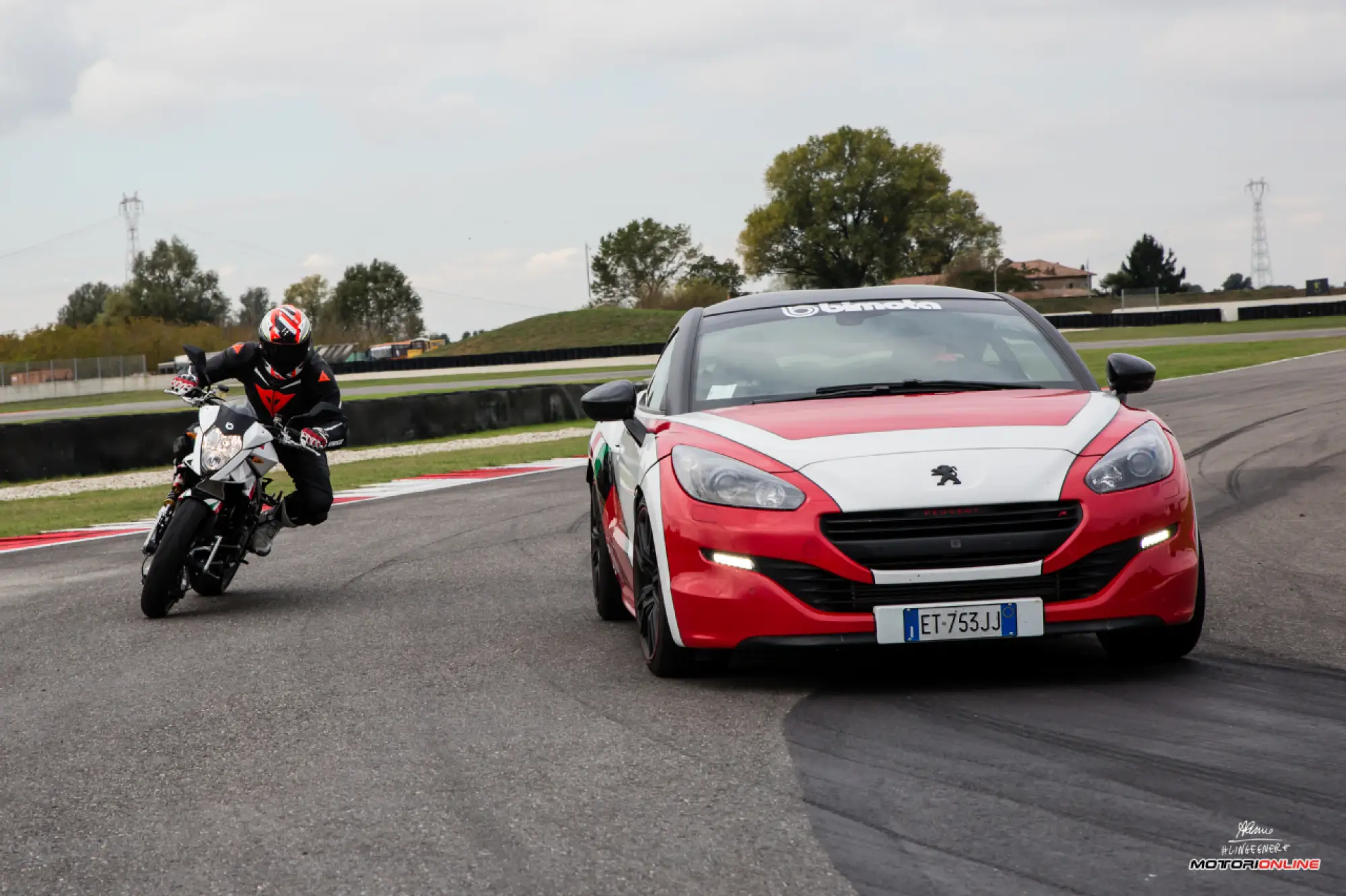 Peugeot RCZ R Bimota Special Edition PB 104 - test in pista - 34