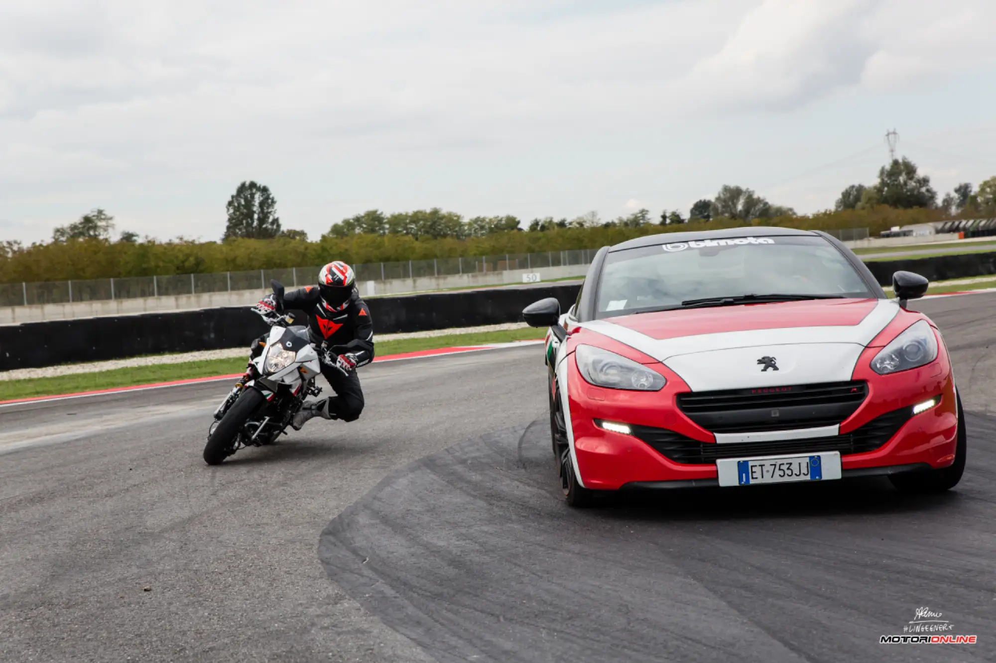 Peugeot RCZ R Bimota Special Edition PB 104 - test in pista - 35