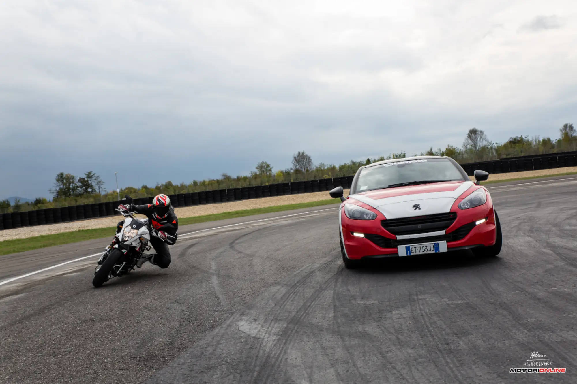 Peugeot RCZ R Bimota Special Edition PB 104 - test in pista - 37