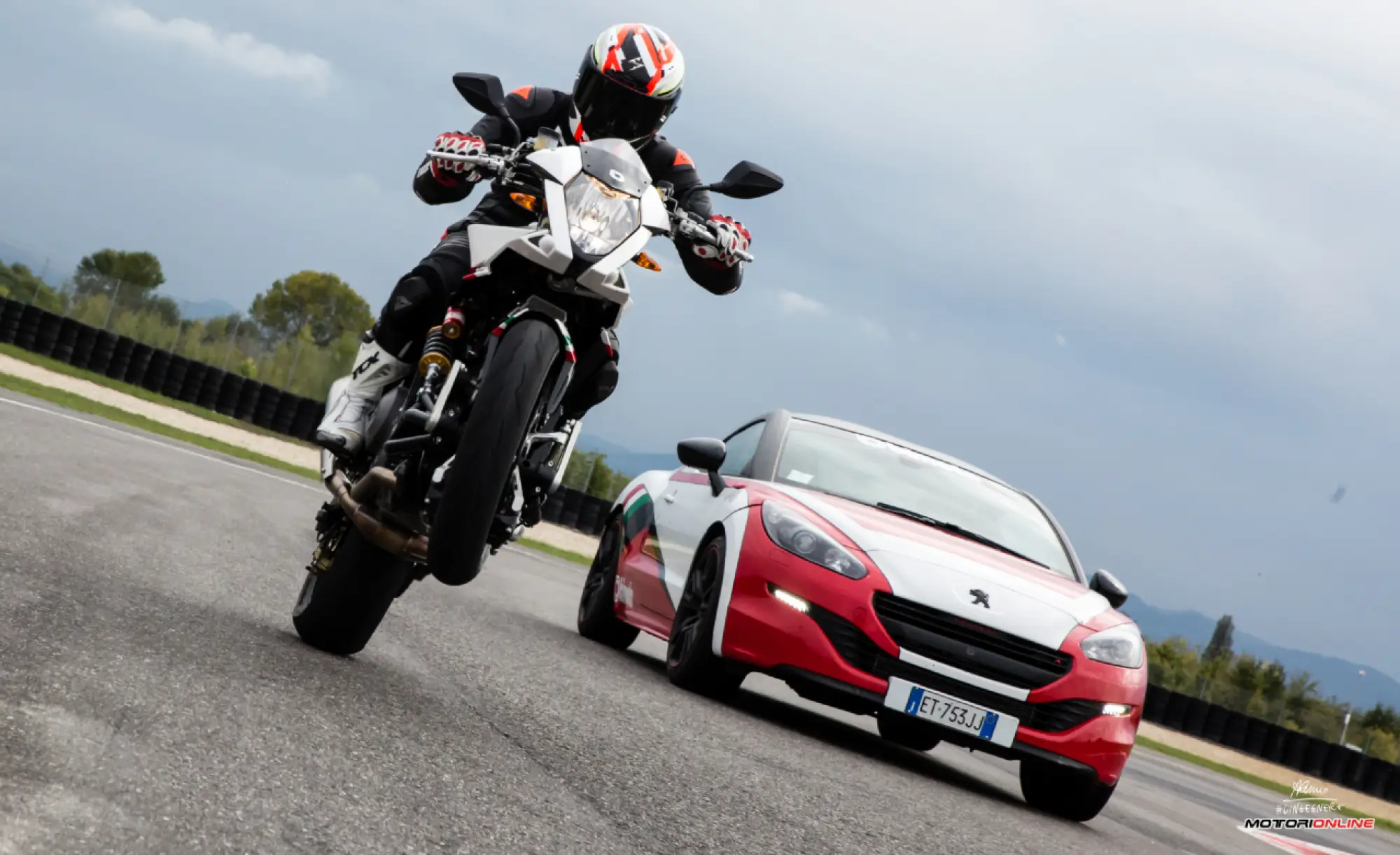 Peugeot RCZ R Bimota Special Edition PB 104 - test in pista - 64