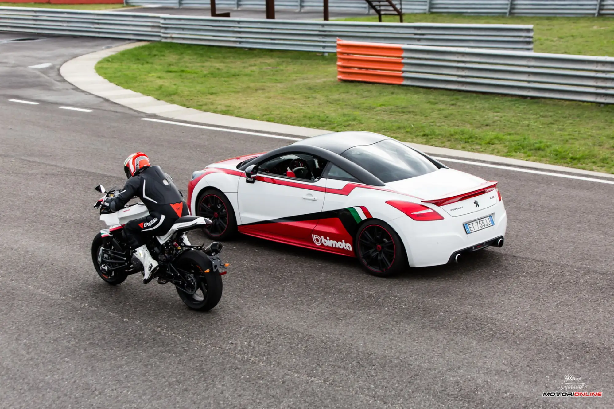 Peugeot RCZ R Bimota Special Edition PB 104 - test in pista - 71