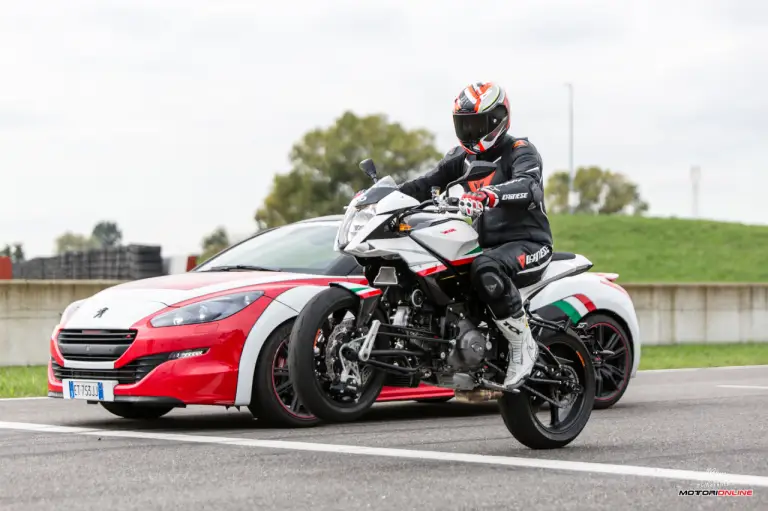 Peugeot RCZ R Bimota Special Edition PB 104 - test in pista - 85