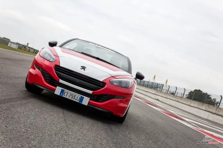 Peugeot RCZ R Bimota Special Edition PB 104 - test in pista - 90