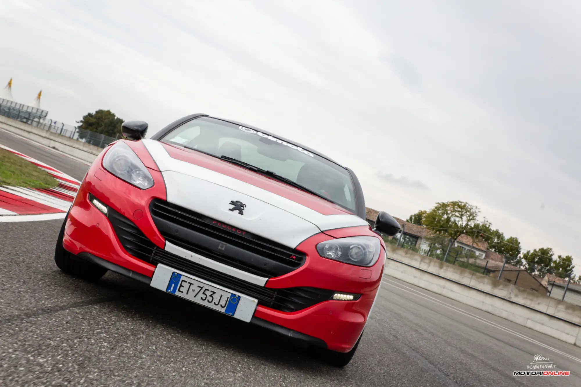 Peugeot RCZ R Bimota Special Edition PB 104 - test in pista - 91