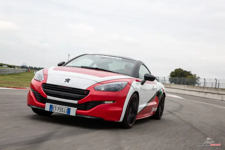 Peugeot RCZ R Bimota Special Edition PB 104 - test in pista - 104