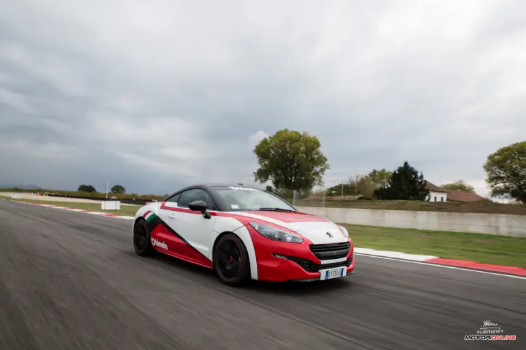 Peugeot RCZ R Bimota Special Edition PB 104 - test in pista - 108