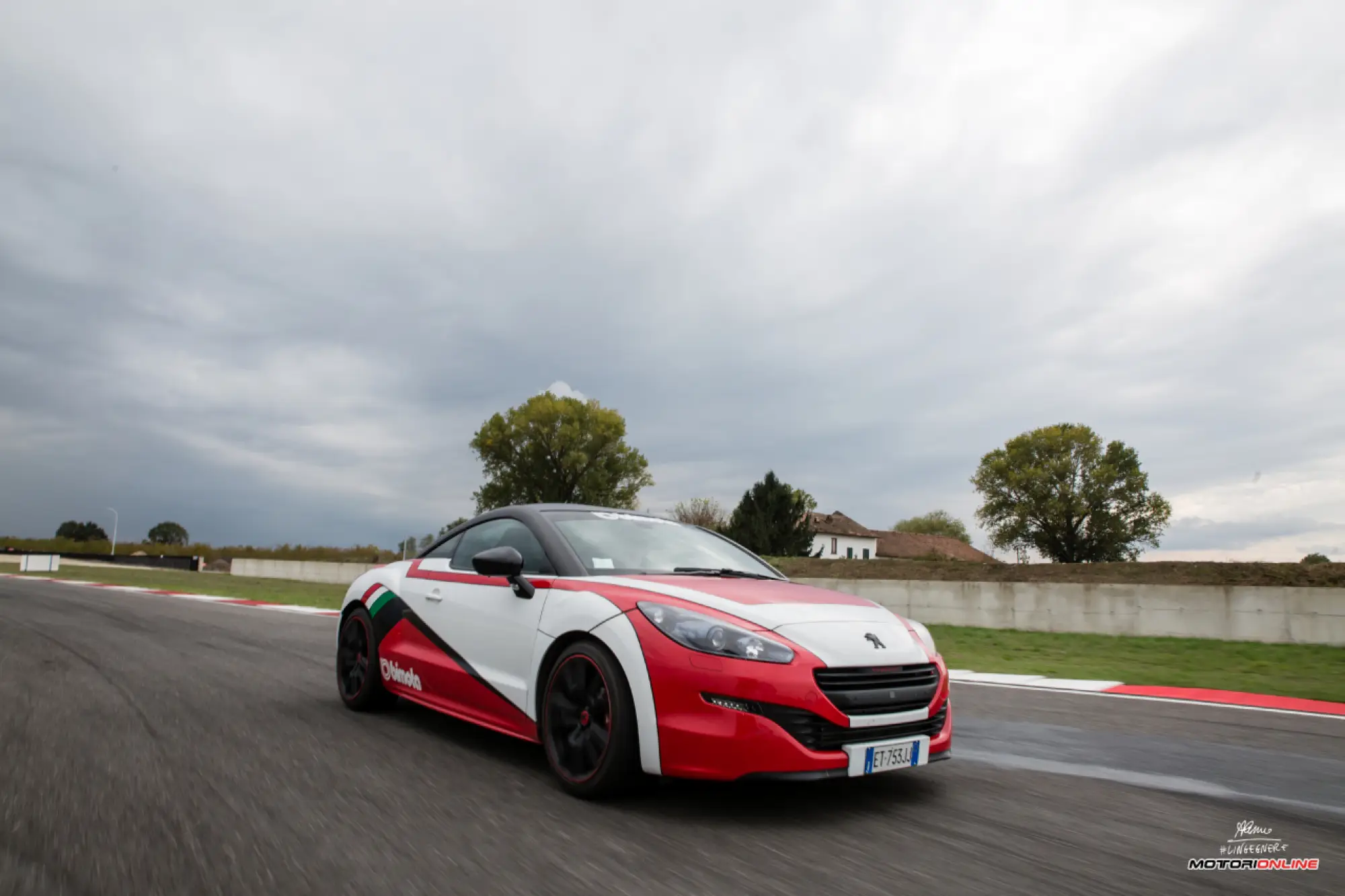 Peugeot RCZ R Bimota Special Edition PB 104 - test in pista - 109