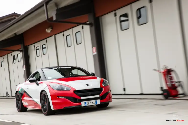 Peugeot RCZ R Bimota Special Edition PB 104 - test in pista - 113