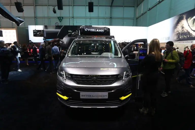 Peugeot Rifter 4x4 (live) - Salone di Ginevra 2018 - 5