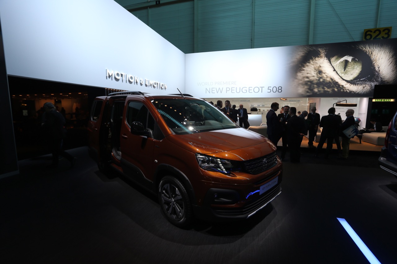 Peugeot Rifter (live) - Salone di Ginevra 2018