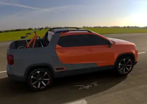 Pick-up Citroen - Rendering