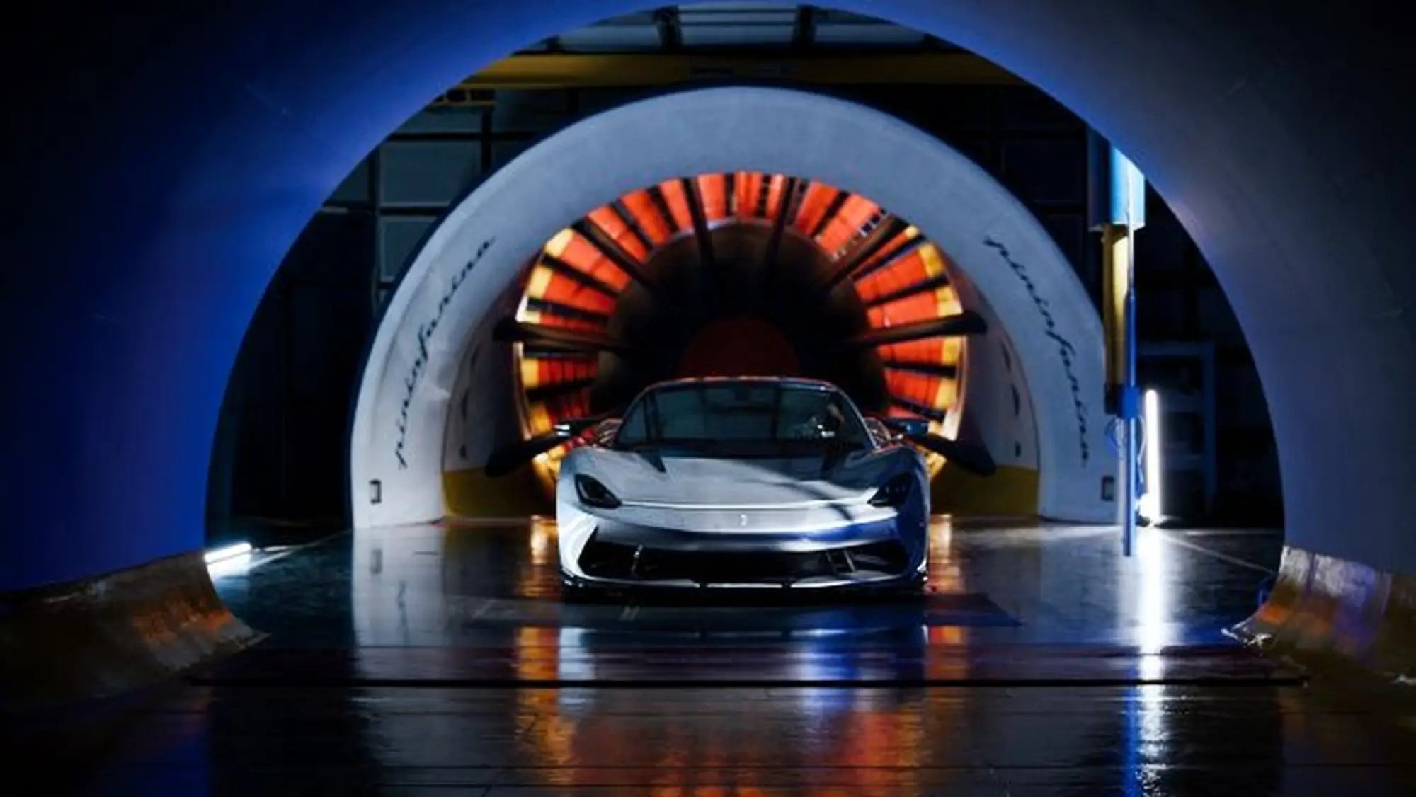 Pininfarina Battista test aerodinamico Galleria del Vento - Foto - 3