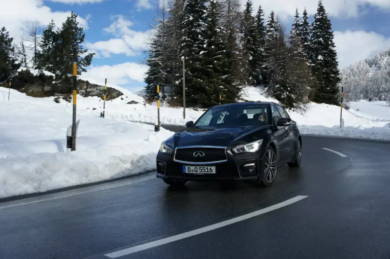 Pirelli Winter Sottozero e Infiniti Q50S Hybrid AWD 2014 - 24
