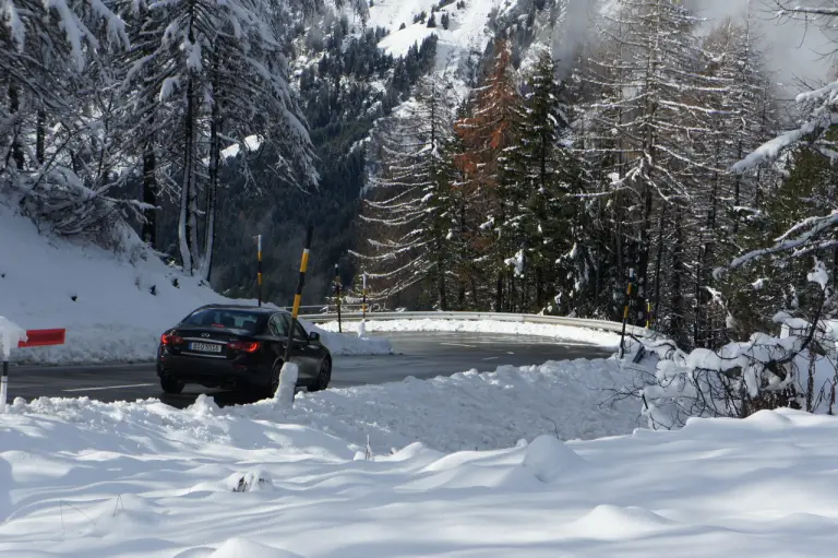 Pirelli Winter Sottozero e Infiniti Q50S Hybrid AWD 2014 - 26
