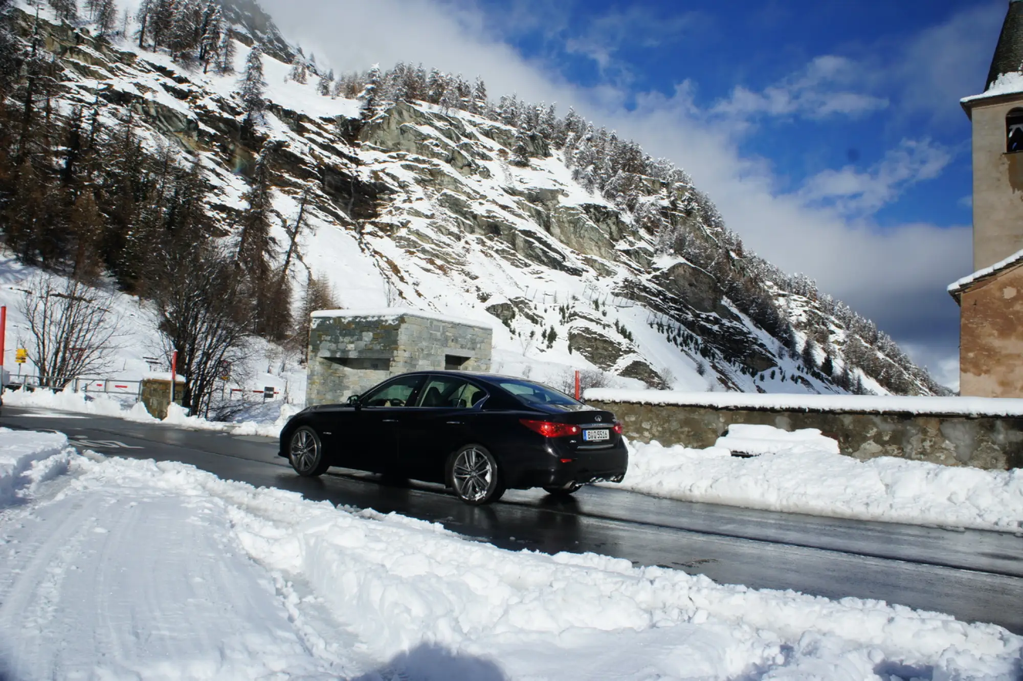 Pirelli Winter Sottozero e Infiniti Q50S Hybrid AWD 2014 - 51