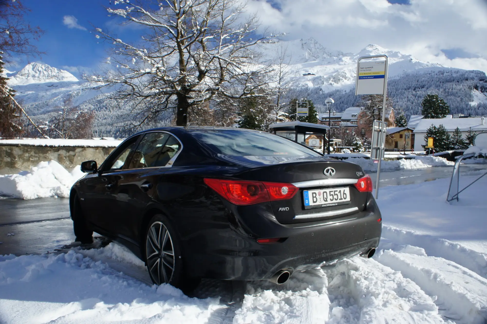 Pirelli Winter Sottozero e Infiniti Q50S Hybrid AWD 2014 - 52