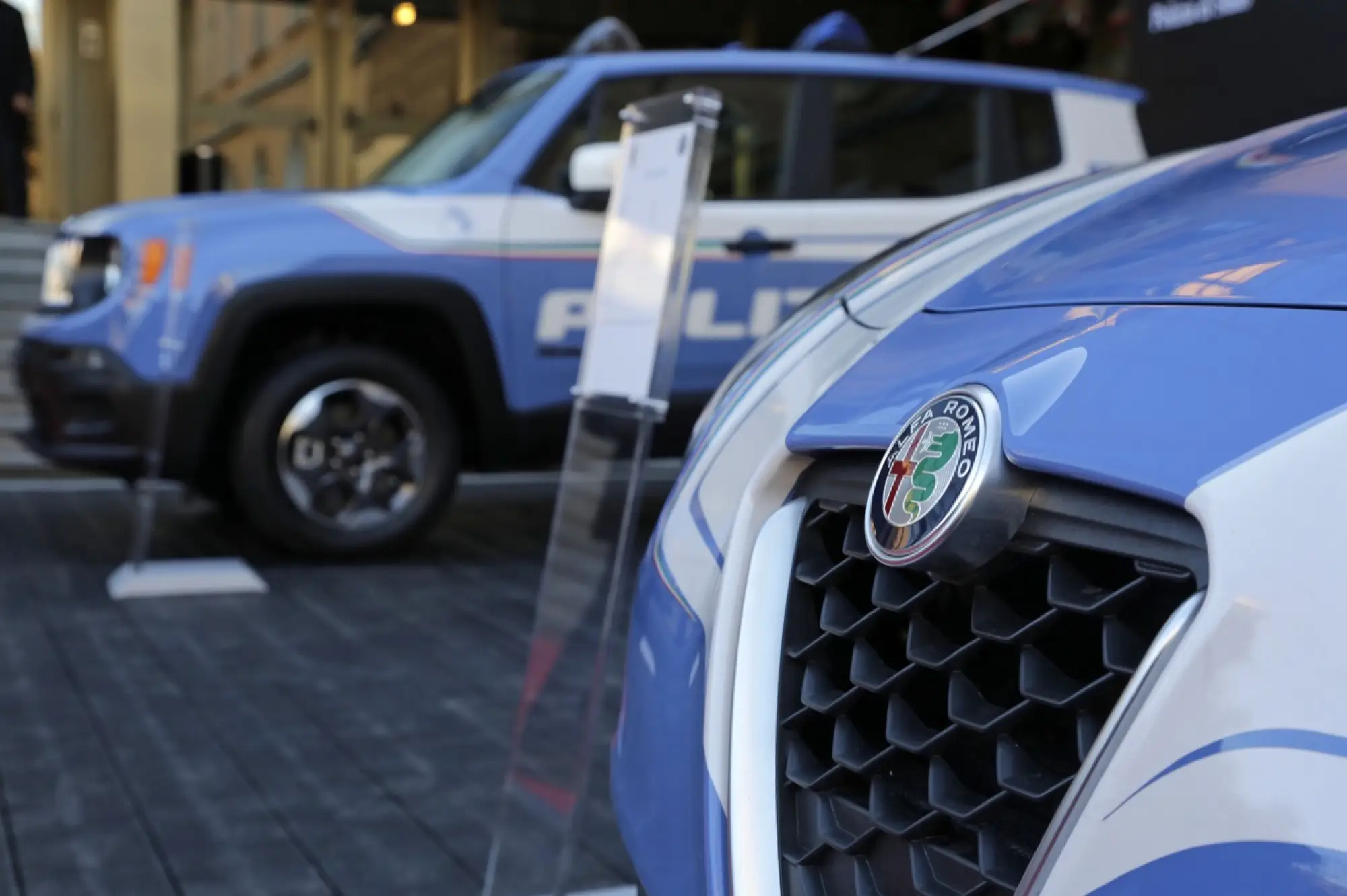 Polizia di Stato - nuove Alfa Romeo e Jeep - 2