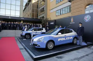 Polizia di Stato - nuove Alfa Romeo e Jeep