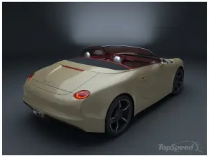 Porsche 356 Speedster rendering - 1