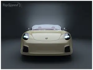 Porsche 356 Speedster rendering - 5