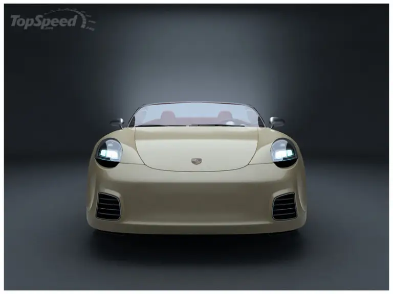 Porsche 356 Speedster rendering - 5