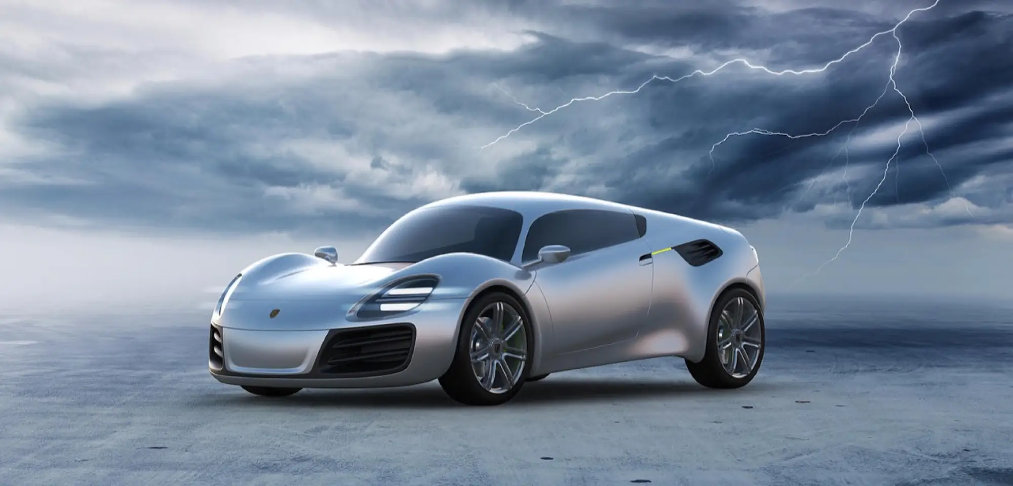 Porsche 356e concept rendering - 5