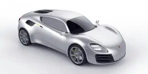 Porsche 356e concept rendering