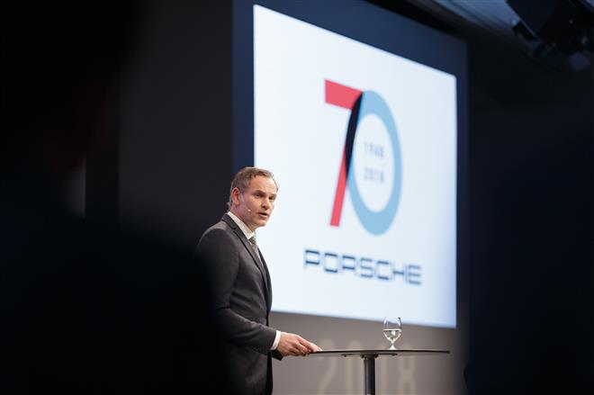 Porsche 70 anni