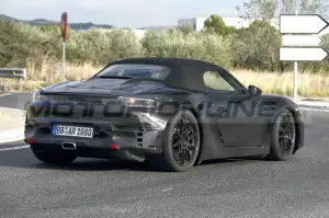 Porsche 718 Boxster 2025 - Foto Spia 21-11-2022