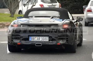 Porsche 718 Boxster 2025 - Foto Spia 21-11-2022