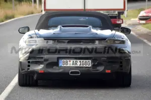 Porsche 718 Boxster 2025 - Foto Spia 21-11-2022