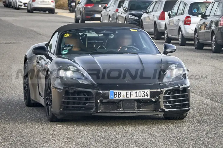 Porsche 718 Boxster 2025 - Foto Spia 21-11-2022 - 6