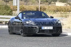 Porsche 718 Boxster 2025 - Foto Spia 21-11-2022