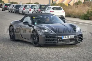 Porsche 718 Boxster 2025 - Foto Spia 21-11-2022