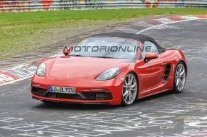 Porsche 718 Boxster GTS - Foto spia 20-07-2017