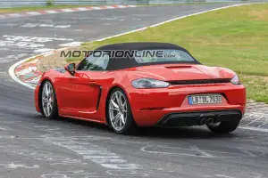 Porsche 718 Boxster GTS - Foto spia 20-07-2017