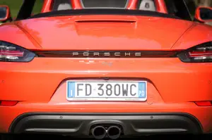 Porsche 718 Boxster S Prova su Strada 2016