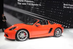 Porsche 718 Boxster S - Salone di Ginevra 2016