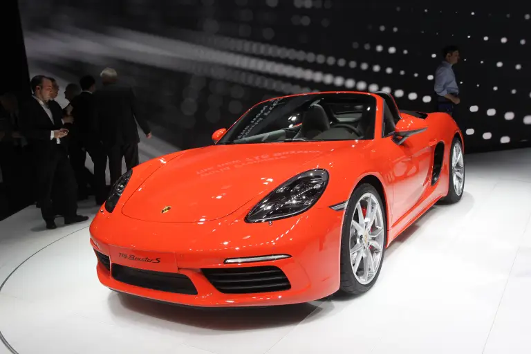 Porsche 718 Boxster S - Salone di Ginevra 2016 - 6