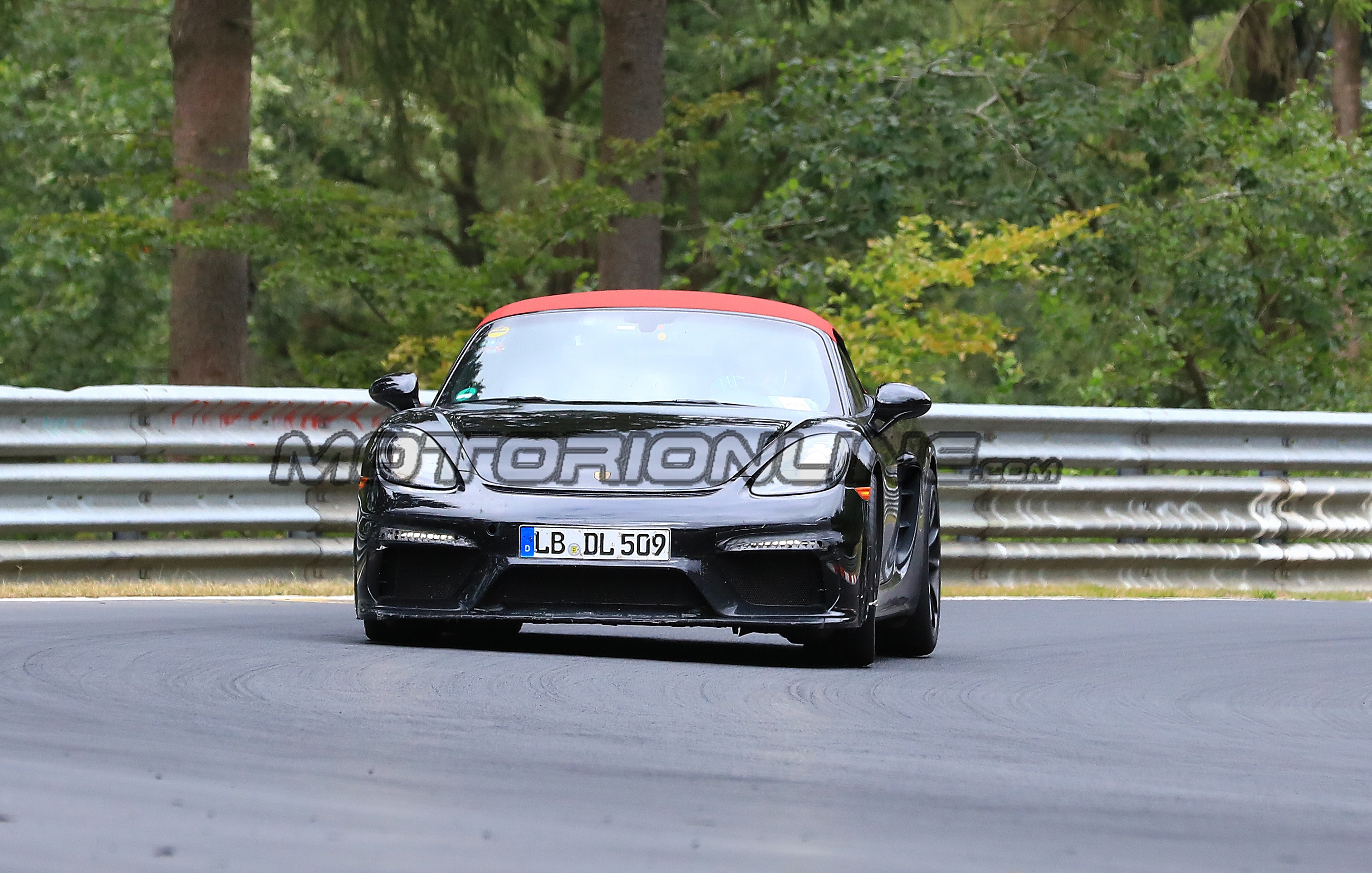 Porsche 718 Boxster Spyder - Foto spia 16-08-2018
