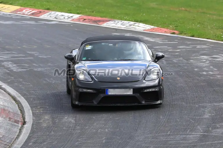 Porsche 718 Boxster Spyder - Foto spia 17-04-2018 - 1