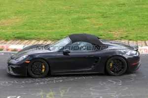 Porsche 718 Boxster Spyder - Foto spia 17-04-2018