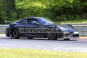 Porsche 718 Cayman GT4 2020 - Foto spia 23-5-2019 - 4