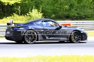 Porsche 718 Cayman GT4 2020 - Foto spia 23-5-2019