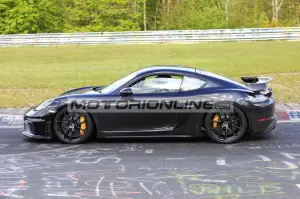 Porsche 718 Cayman GT4 2020 - Foto spia 23-5-2019