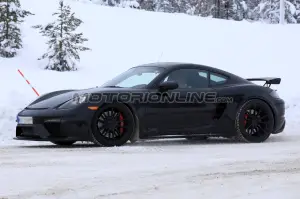 Porsche 718 Cayman GT4 - Foto spia 15-02-2018  - 5