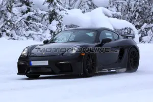 Porsche 718 Cayman GT4 - Foto spia 15-02-2018  - 17