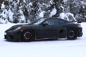 Porsche 718 Cayman GT4 - Foto spia 15-02-2018  - 19