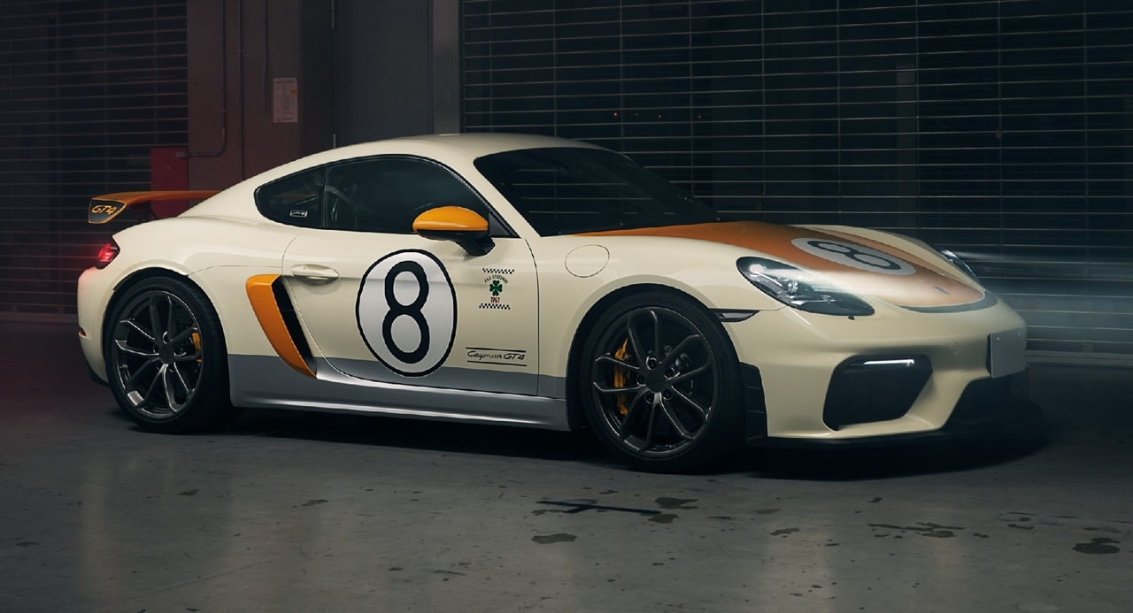 Porsche 718 Cayman GT4 one-off 906 - Foto