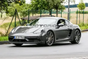 Porsche 718 Cayman GTS foto spia 1 Agosto 2017